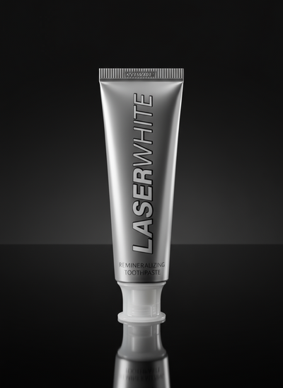 LaserWhite nHA toothpaste tube